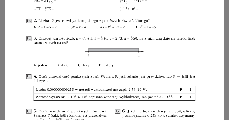 🧠 Matematyka gryzie: Sesja z plusem klasa 7 matematyka odpowiedzi 2018/2109 Sesja Z Plusem Test