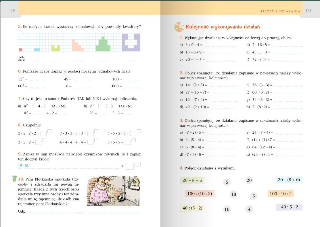 Sprawdzuan Matematyka Klasa 4 Dzial 1 Grupa B