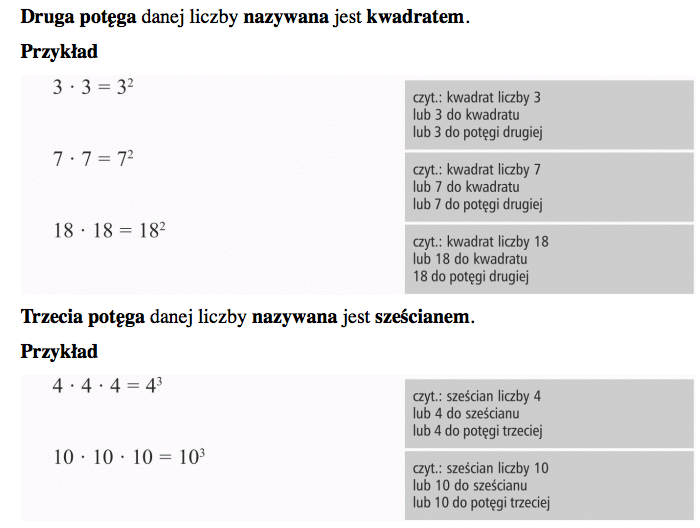 Matematyka kl.4 sp: L.10. Kwadraty i sześciany liczb Oś Liczbowa Zadania Klasa 4 Do Druku
