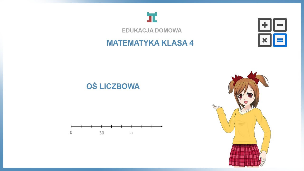 Matematyka klasa 4 - Oś liczbowa - YouTube Os Liczbowa Klasa 4 Sprawdzian