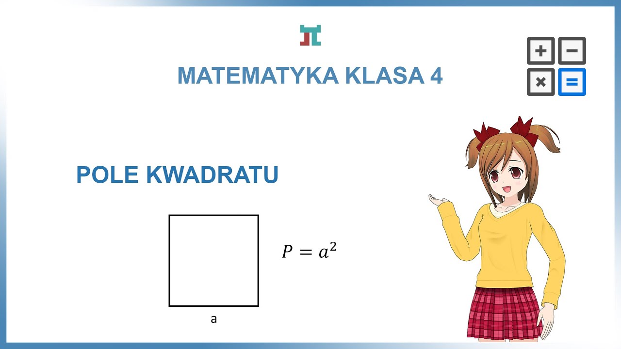 Pole Kwadratu Wzór Z Przekątną