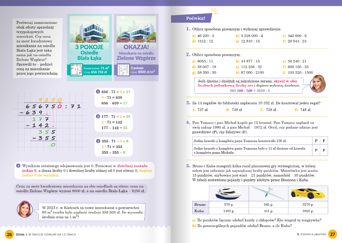Matematyka Klasa 5 - Matematyka w punkt | WSiP.pl Matematyka Klasa 5 Sprawdzian Ulamki Dziesietne
