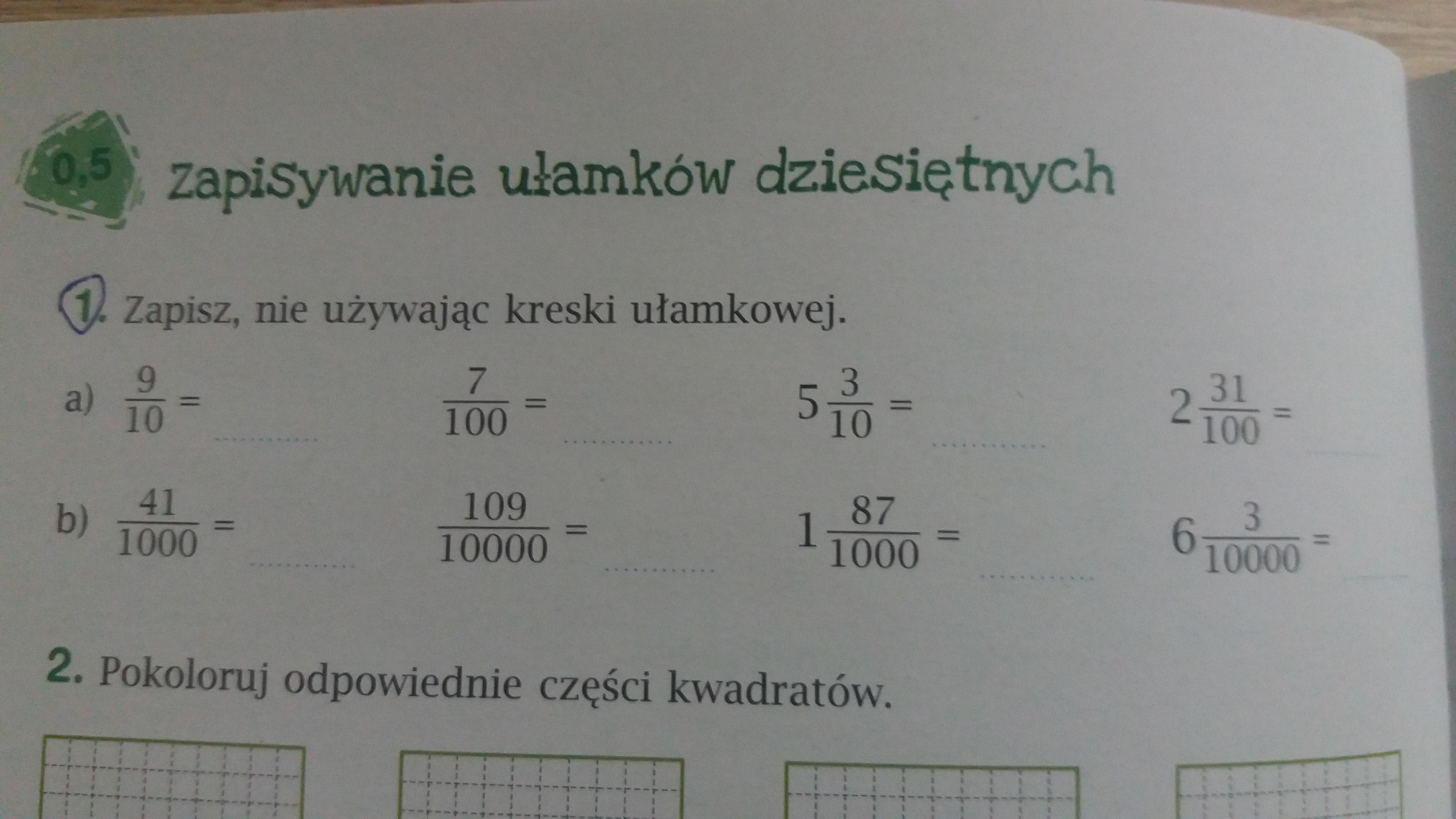 Matematyka Klasa 6 Cwiczenia Odpowiedzi