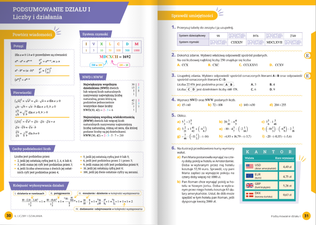 Matematyka Klasa 8 - Matematyka w punkt | WSiP.pl Wielokąty Sprawdzian Klasa 8 Matematyka Z Kluczem