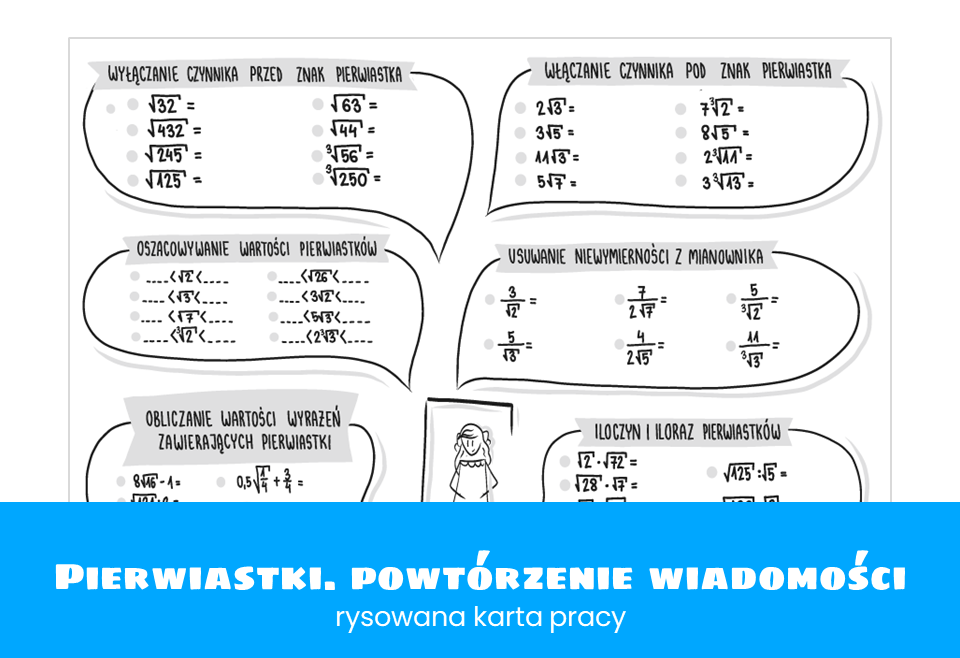 Karta Pracy Potęgi I Pierwiastki Klasa 8