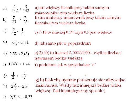 Ktora Z Podanych Liczb Jest Wieksza