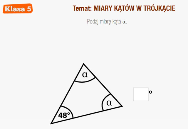 W Trojkacie Prostokatnym Roznica Miar Katow