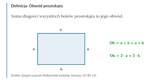 Matematyka uczy: Obwody prostokątów i kwadratów - kl.4 Jak Się Dostać Na Kwadratową Masakre