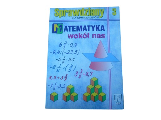 MATEMATYKA WOKÓŁ NAS klasa 3 8 sprawdziany TESTY (7689832022 Matematyka Wokol Nas