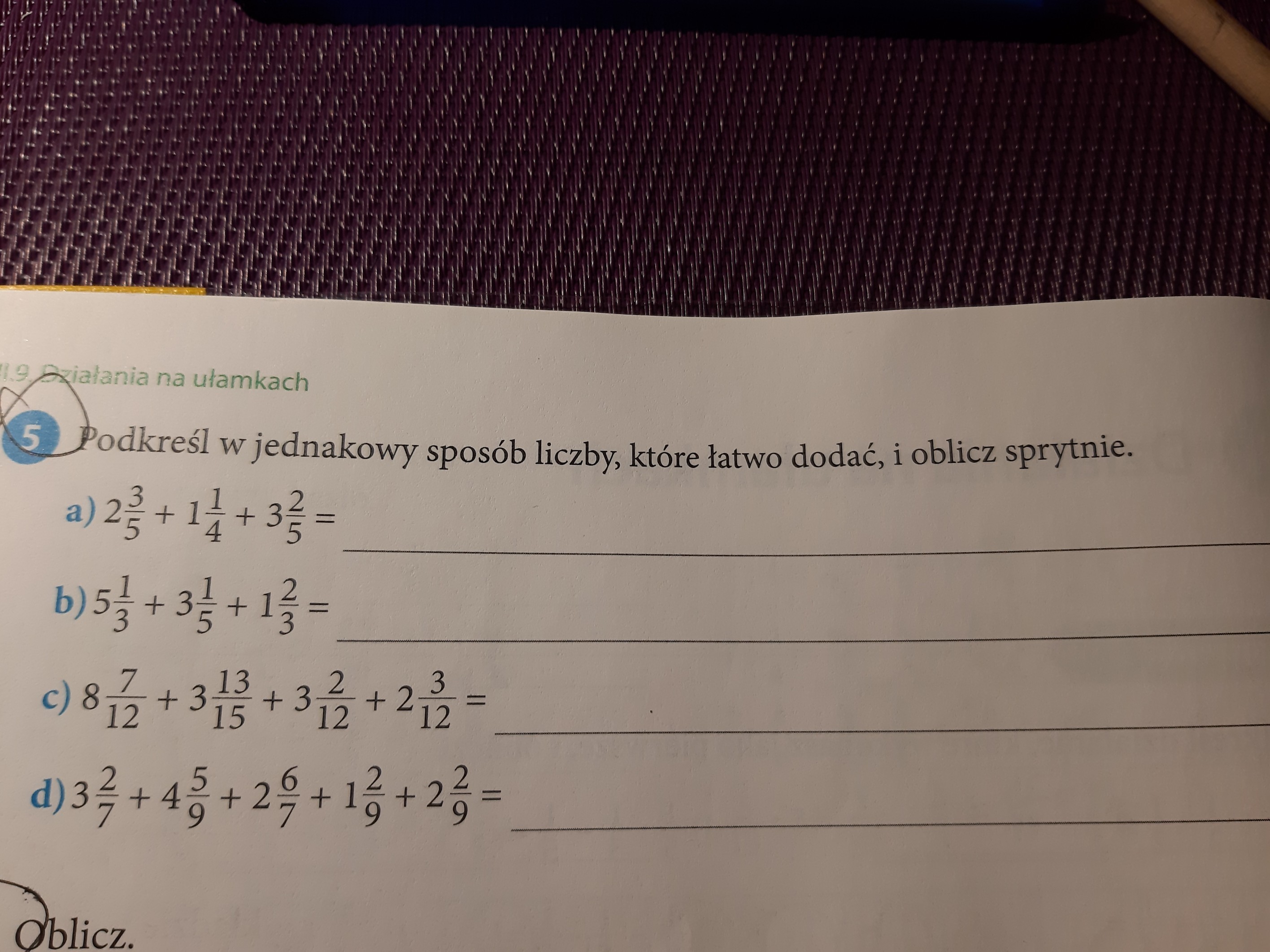 Klasa 5 Matematyka Z Kluczem