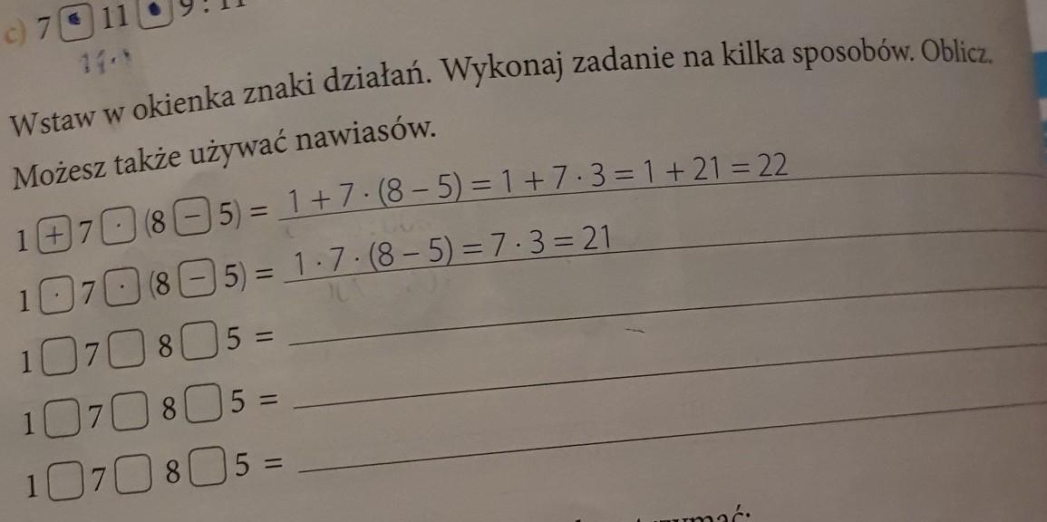 Matematyka z kluczem zeszyt ćwiczeń do matematyki dla klasy 4 szkoły Zadanie Z Matematyki Klasa 4 Matematyka Z Kluczem