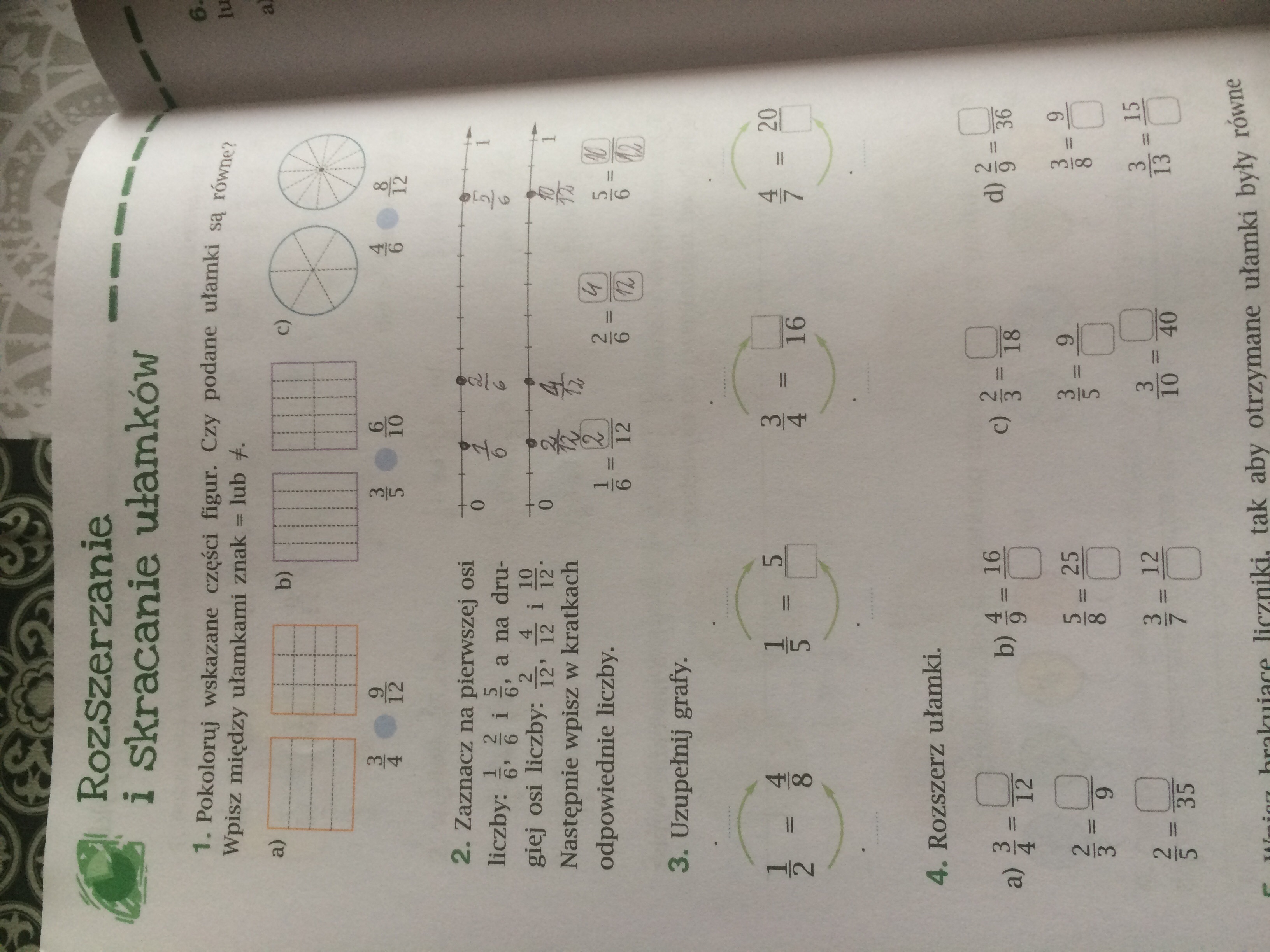 Matematyka z plusem 4 wersja B strona 58 zadania: 1, 3, 4. Daje naj i Klasa 4 Wersja B