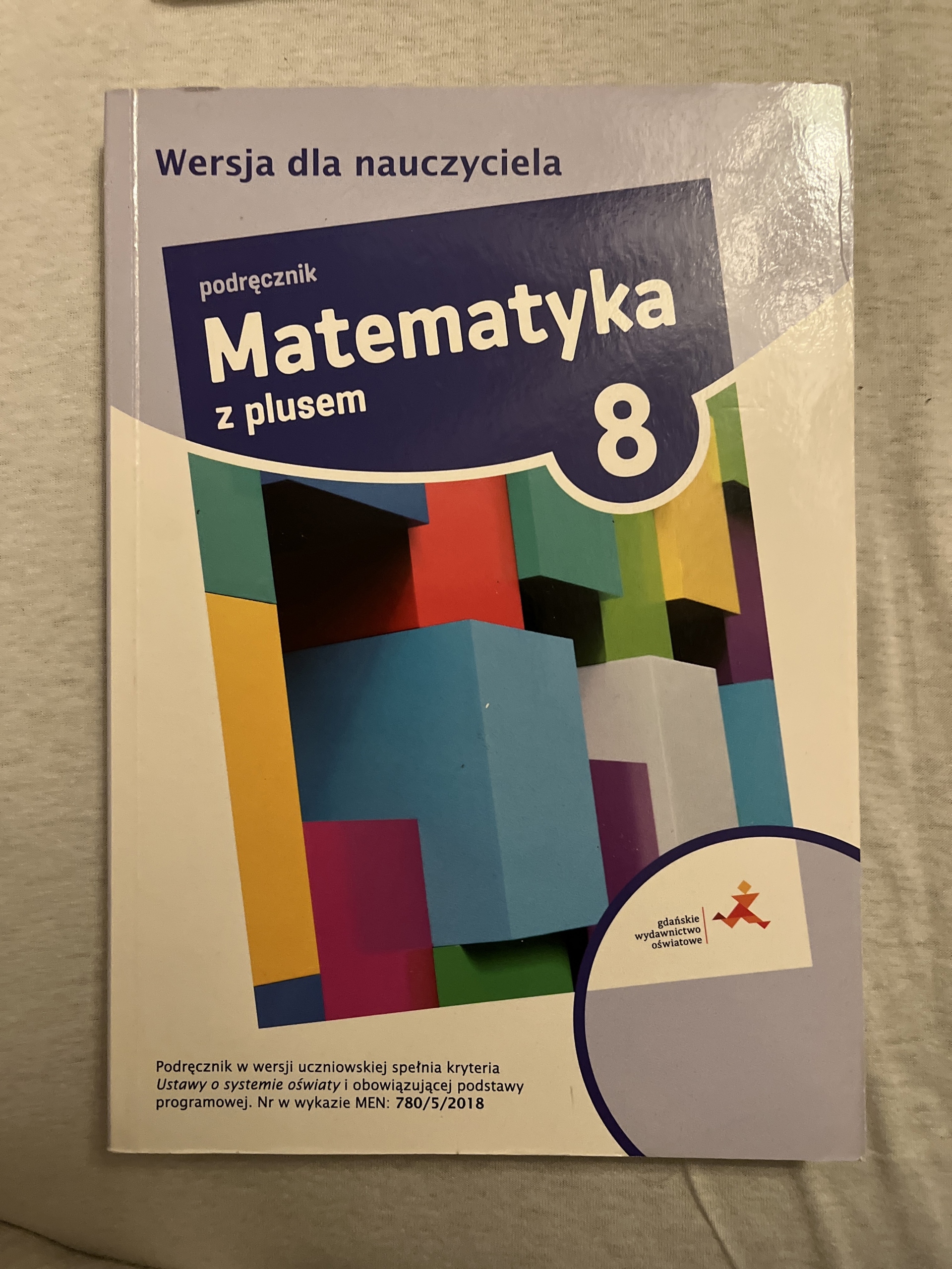 Matematyka z plusem 8 wersja dla nauczyciela | Krak贸w | Kup teraz na Matematyka Z Plusem Klasa 8