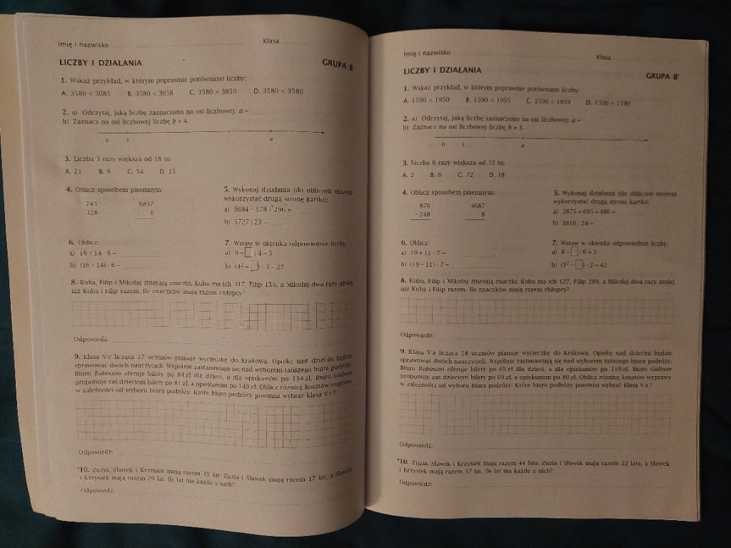 Sprawdziany Matematyka Z Plusem 5