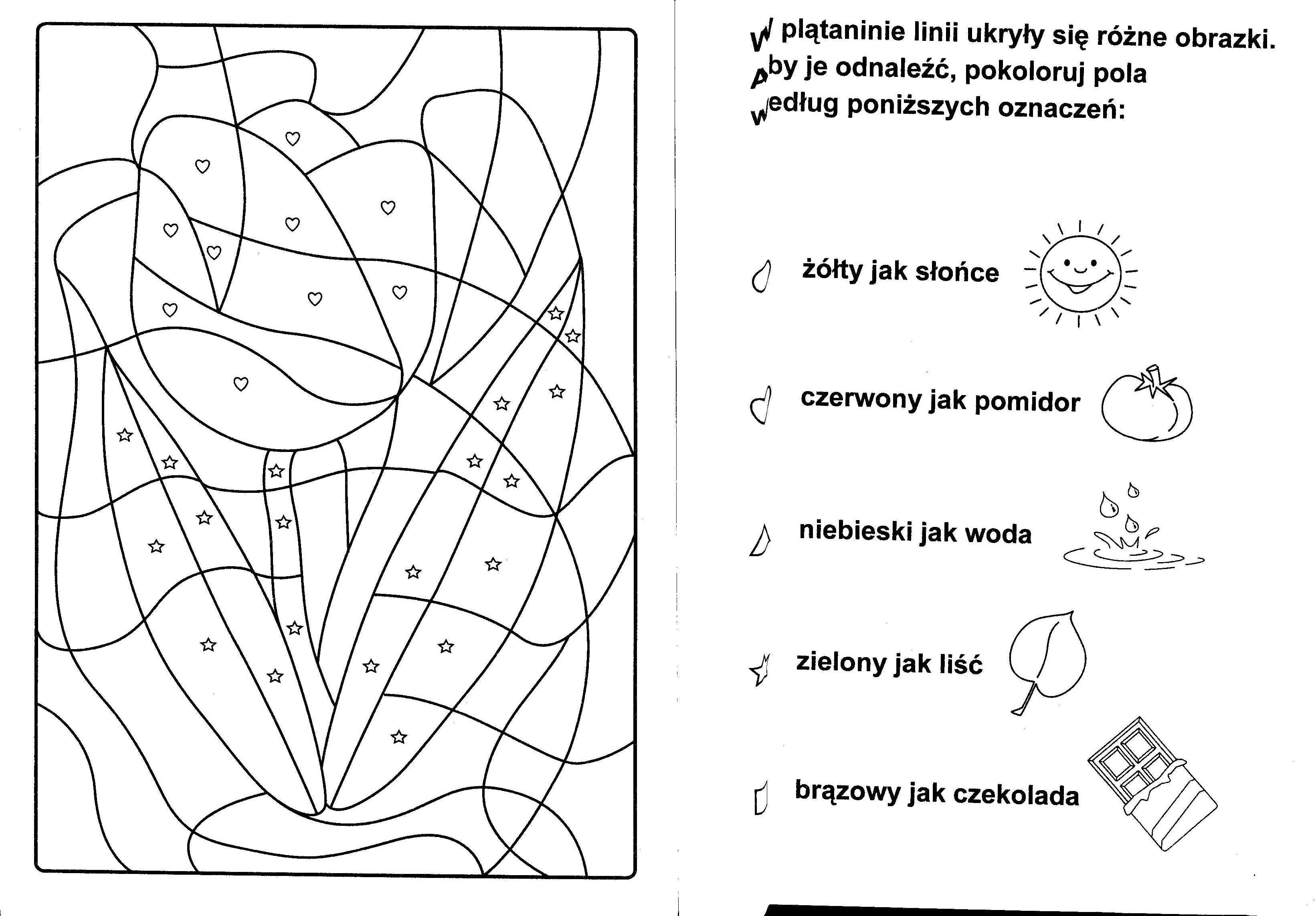 Wiosenne Karty Pracy Do Druku