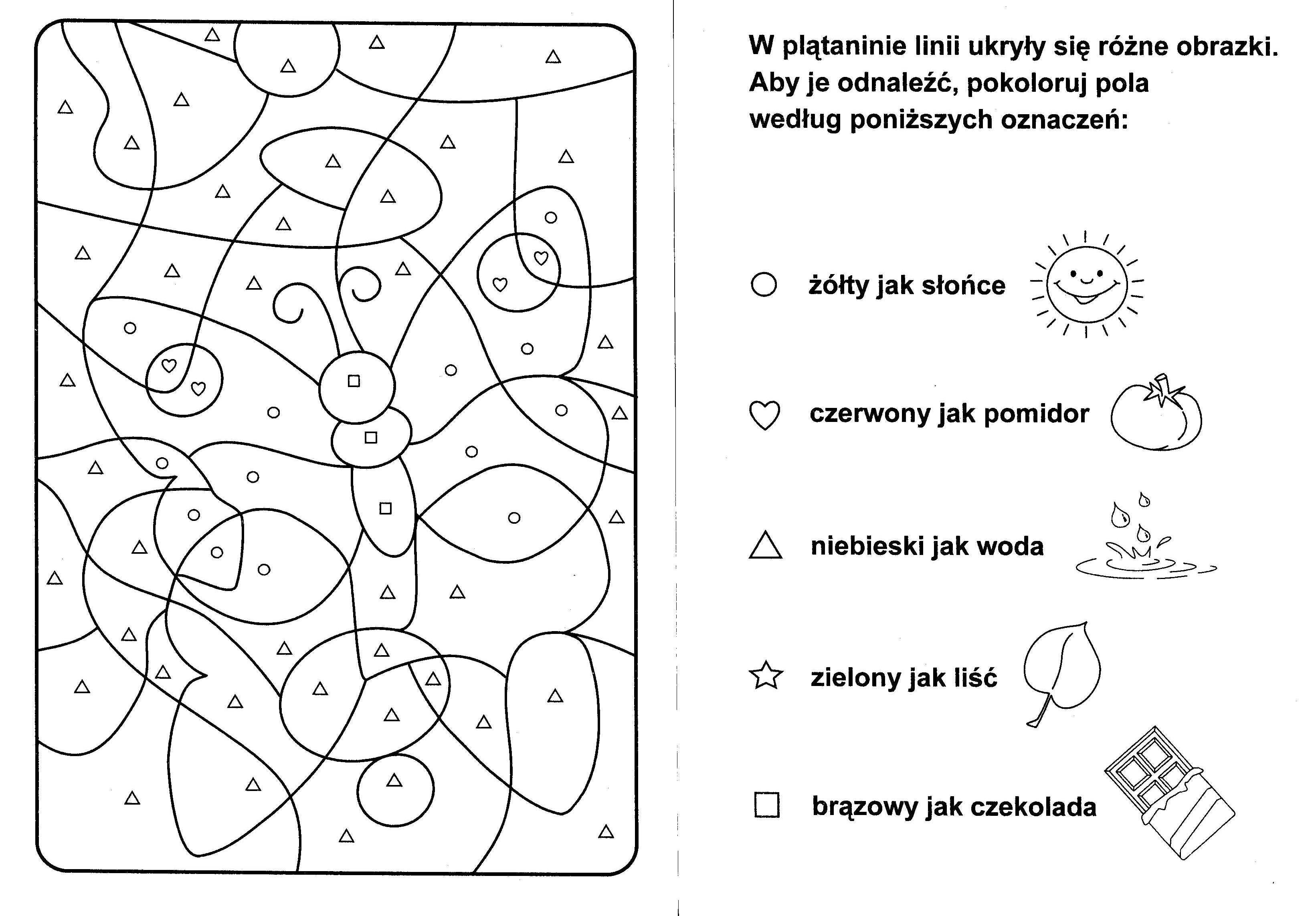 MATERIAŁY DO POBRANIA - Przedszkole nr 120 w Krakowie Test Dla 7 Latka Do Wydrukowania