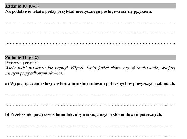 Sprawdzian Z Lalki Pytania Otwarte