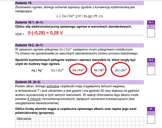 Matura 2023: Chemia arkusz CKE i odpowiedzi, poziom rozszerzony Sprawdzian Chemia Rozszerzona Wiązania Chemiczne