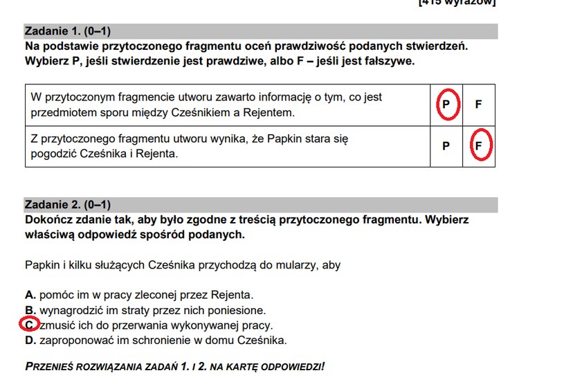 Mini Matura Unit 6 Klucz Odpowiedzi