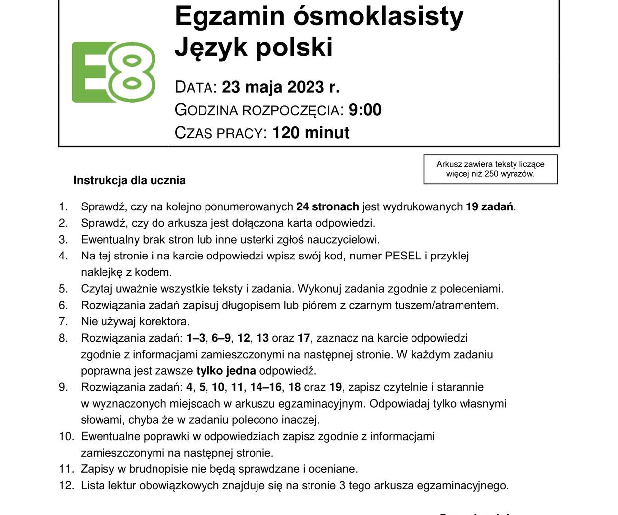 Lubelska Próba Przed Maturą 2018 Odpowiedzi Matematyka