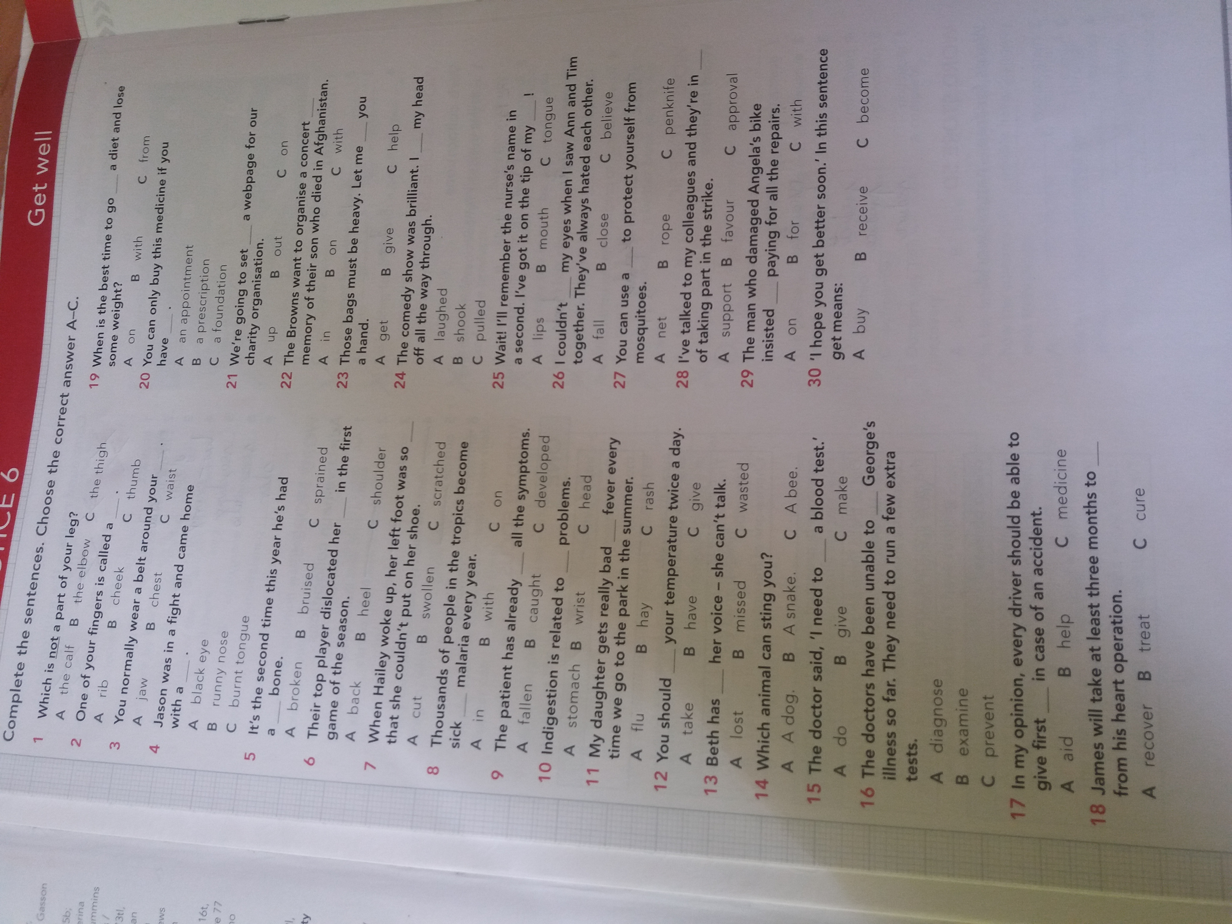 Matura Focus 3 Word Practice 6,7,8 - Brainly.pl Matura Focus 3 Sprawdzian Unit 8