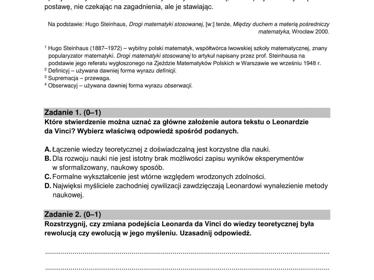 Matura język polski. Arkusz przykładowy CKE 2023 - Super Express Arkusz Egzaminacyjny Klasa 8 Jezyk Polski