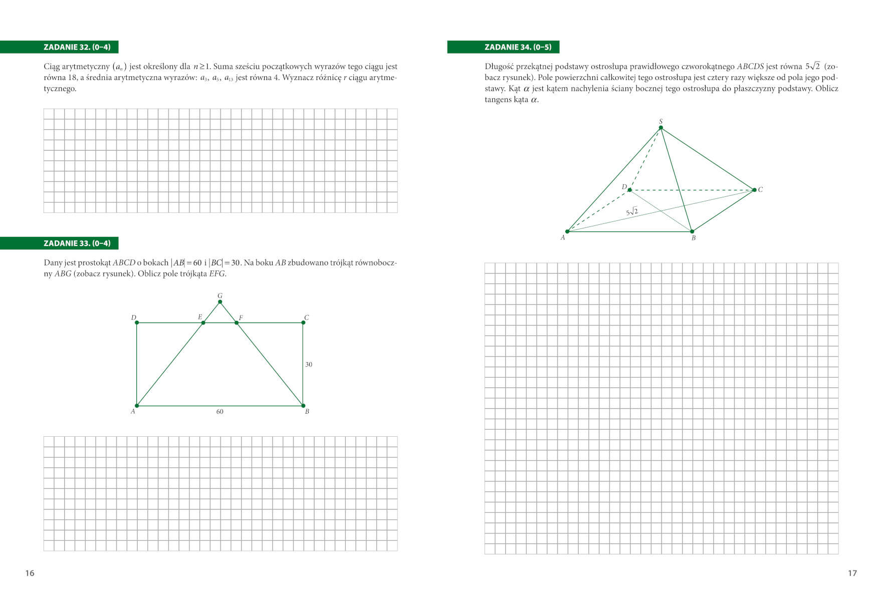 Matura. Matematyka. Trening przed egzaminem - Wydawnictwo SBM Trening Przed Egzaminem Matematyka Zestaw 3 Potęgi Odpowiedzi