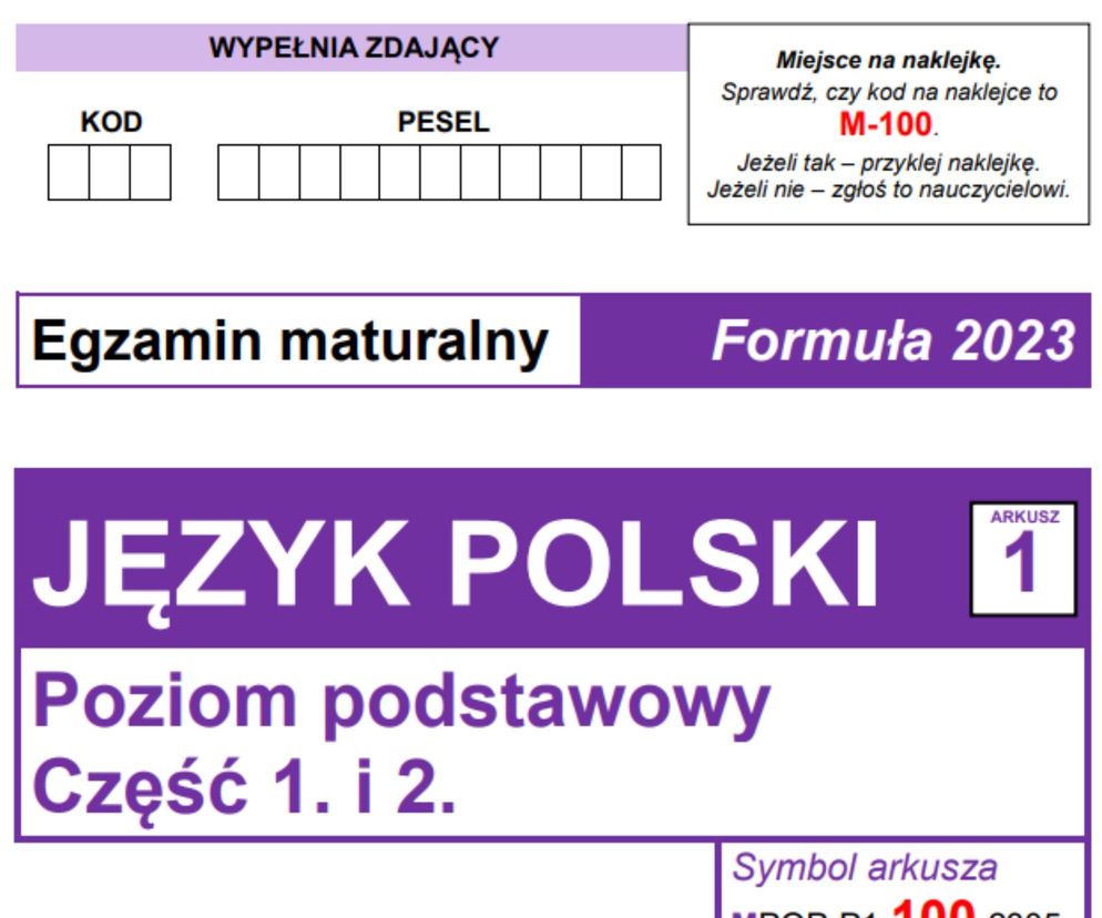 Matura polski 2024 - ARKUSZ CKE, ODPOWIEDZI, ZADANIA, PDF DO POBRANIA Odpowiedzi Do ćwiczeń Magnet 2
