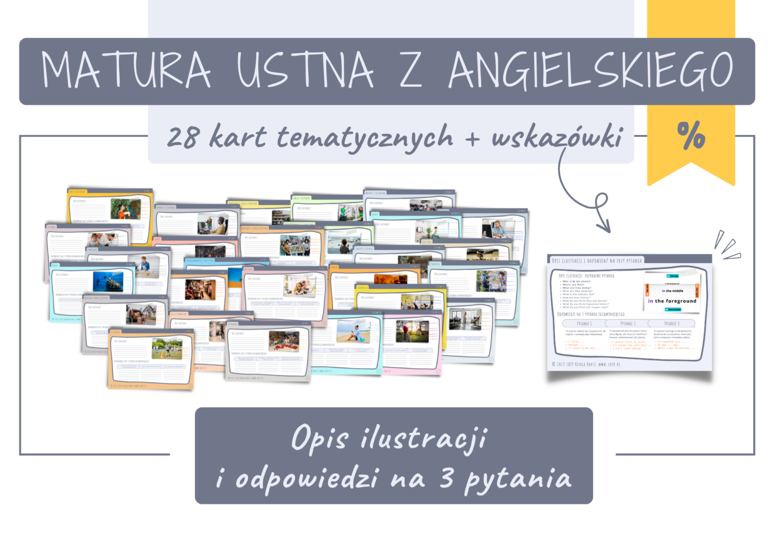 Matura ustna z angielskiego: opis ilustracji i odpowiedzi na trzy Opis Klasy Po Angielsku Z Tłumaczeniem