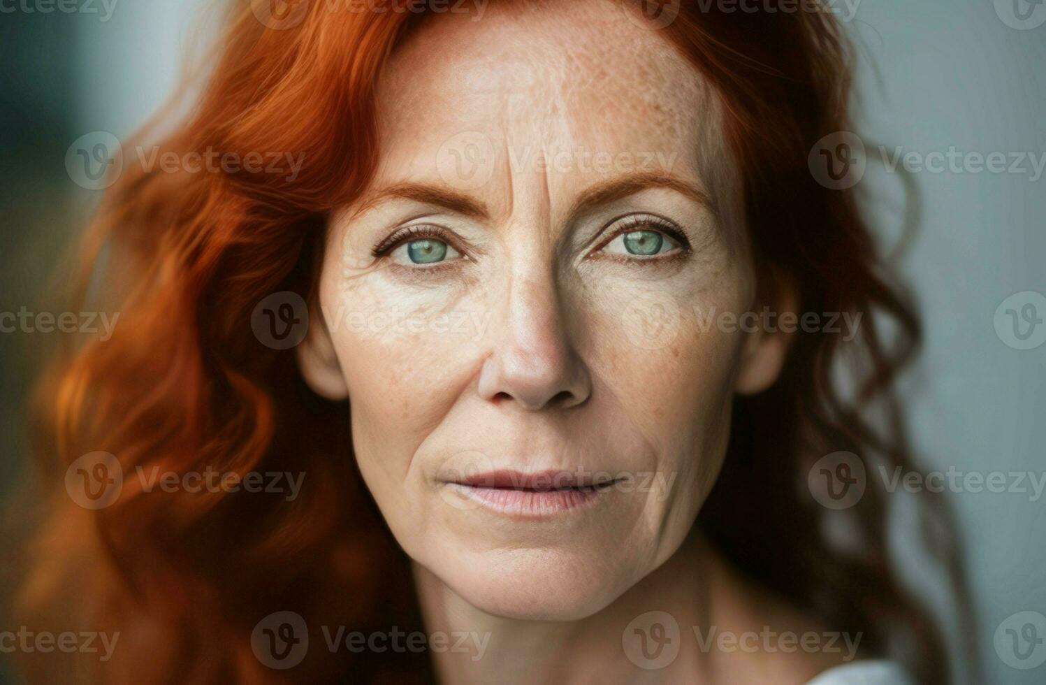 Older Women With Red Hair