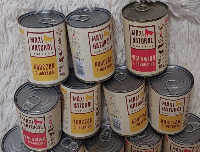 Maxi Natural - co to za firma, opinie na forum, karma dla psa i kota Maxi Natural Karma Dla Kota Biedronka