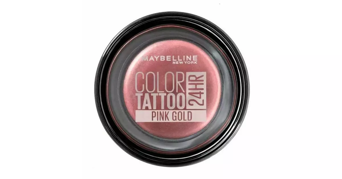 MAYBELLINE COLOR TATTOO 24H Cień do powiek w kremie - 65 Pink Gold 4ml Cienie Do Powiek W Kremie Maybelline