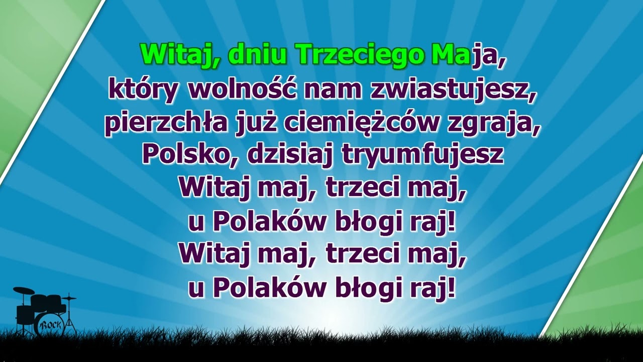 Witaj Majowa Jutrzenko Tekst Karaoke