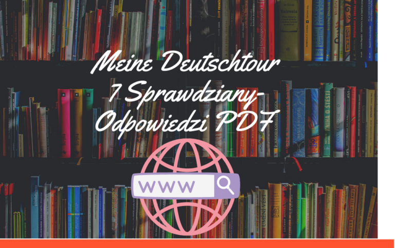 Meine Deutschtour 7 Sprawdziany Pdf