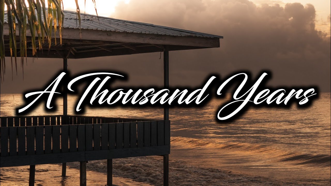 MENTAHAN CCP LIRIK LAGU II A THOUSAND YEARS SAD VIBES VIRALL TIKTOK Lirik Lagu Two Thousand Years