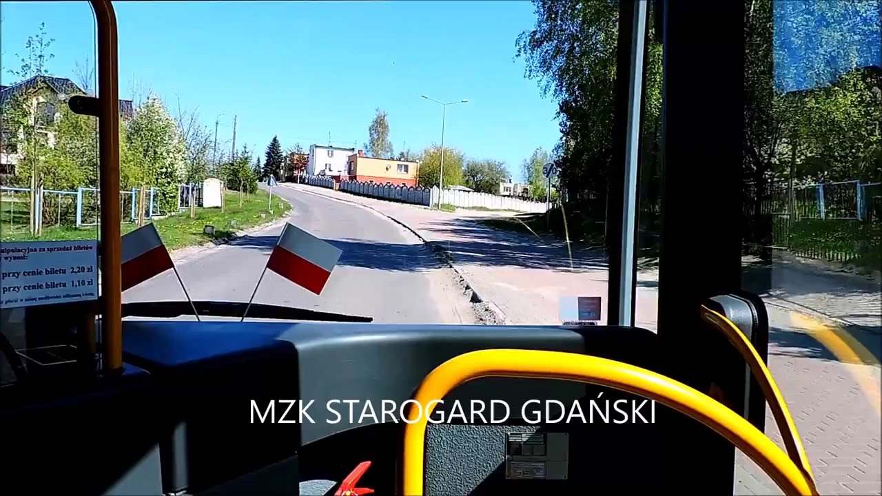 Mercede-Benz Conecto LF #107 MZK Starogard Gdański. Linia 19 (Żabno Rozkład Jazdy Mzk Starogard Gdański Linia 16
