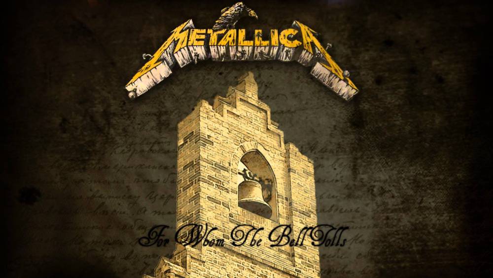 Metallica For Whom The Bell Tolls Tekst