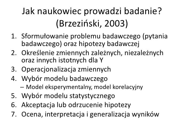 Metodologia Badań Psychologicznych 2019 Pdf