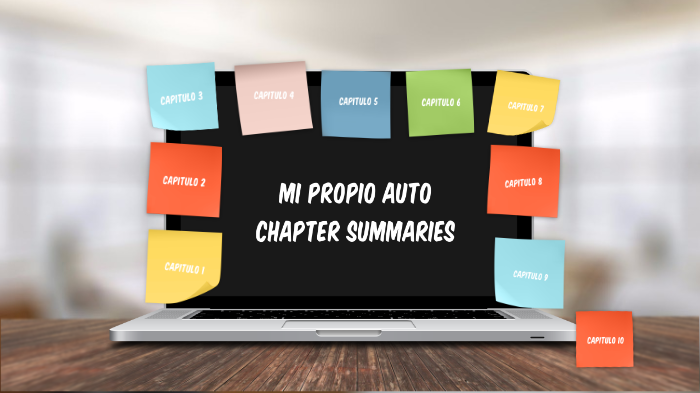Mi Propio Auto Chapter 1 Summary