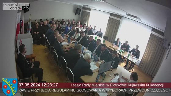 Miasto i Gmina Piotrków Kujawski | transmisjaobrad.info Sesja Rady Gminy Piotrków Kujawski