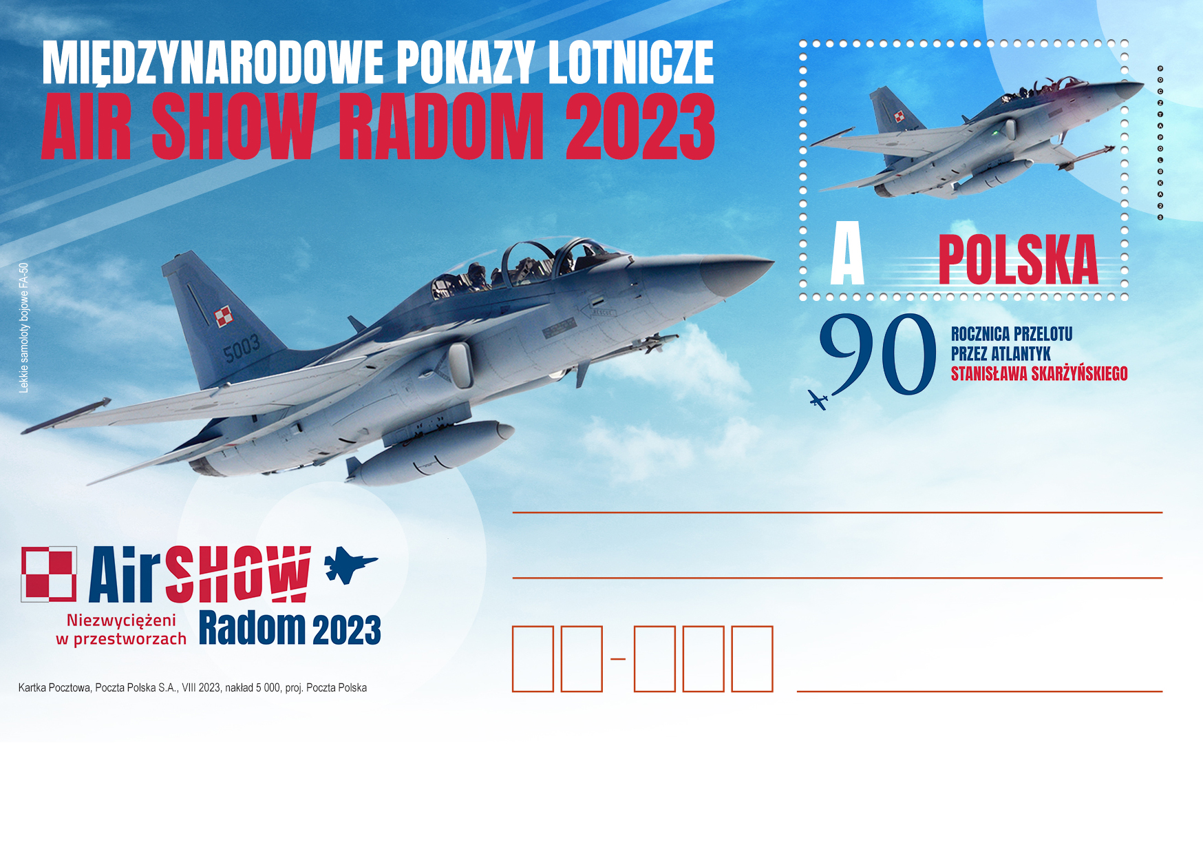 Międzynarodowe Pokazy Lotnicze Air Show Radom 2023 - Poczta Polska Pokazy Lotnicze Radom 2021 Bilety