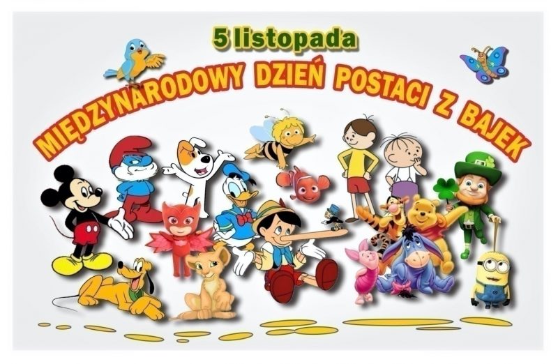 Kiedy Jest Dzień Postaci Z Bajek
