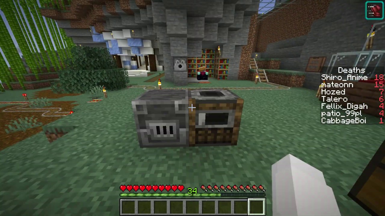 Minecraft Crafting - Wędzarka oraz piec hutniczy - YouTube Jak Zrobic Wedzarnie W Minecraft