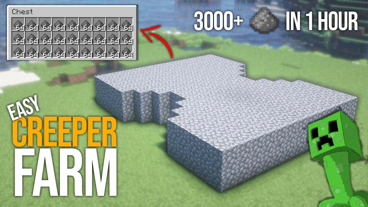 Minecraft 1 12 2 Creeper Farm