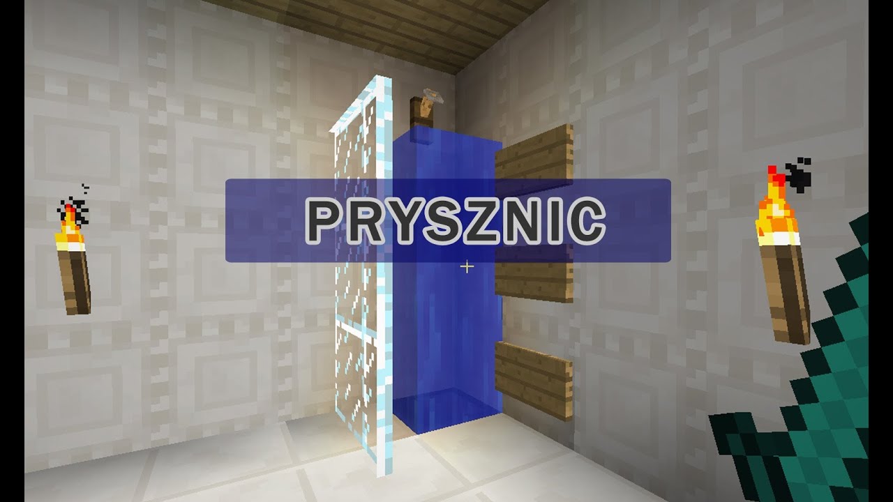 Minecraft - fajne pomysły. Jak zrobić prysznic? - YouTube Co Fajnego Zrobic W Minecraft