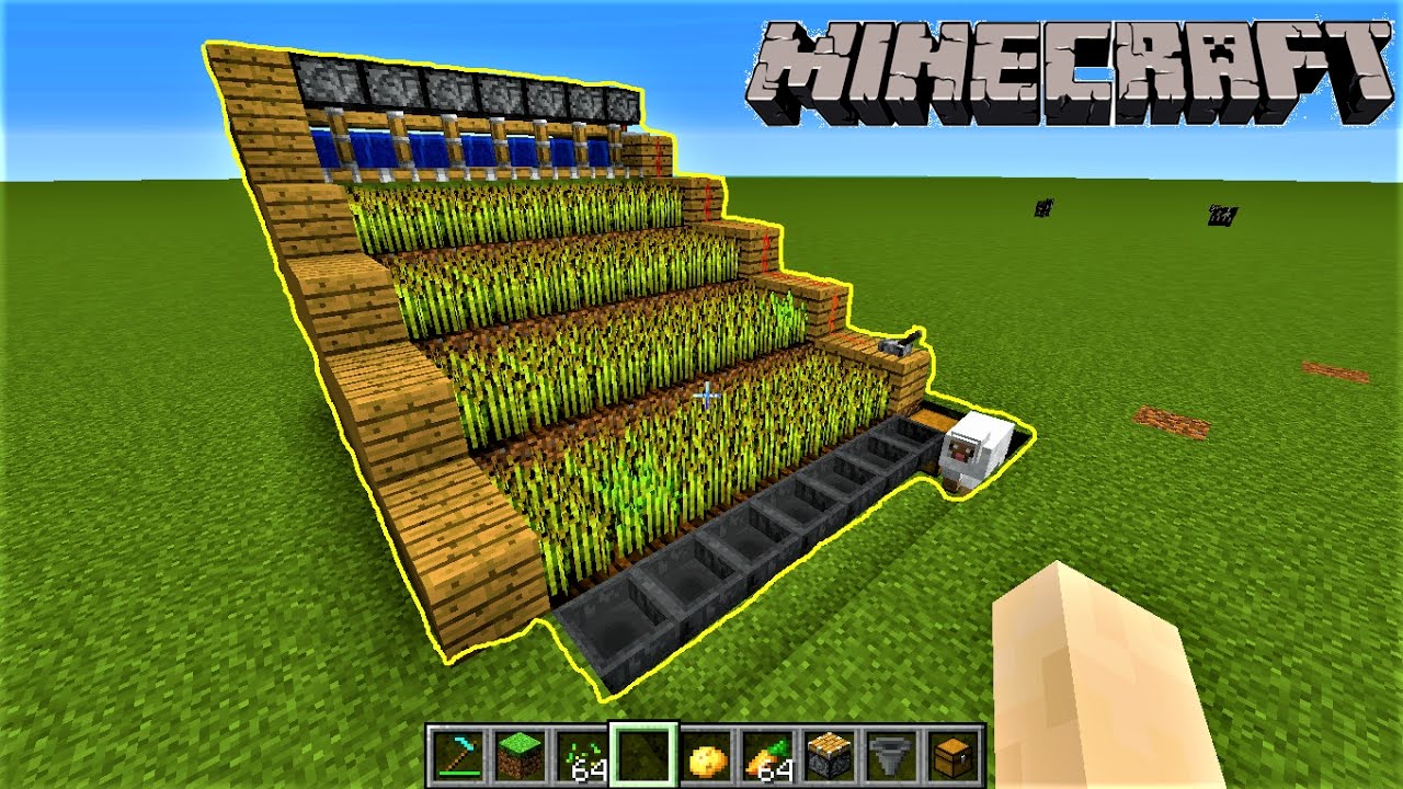 How To Make Minecraft Automatic Farm