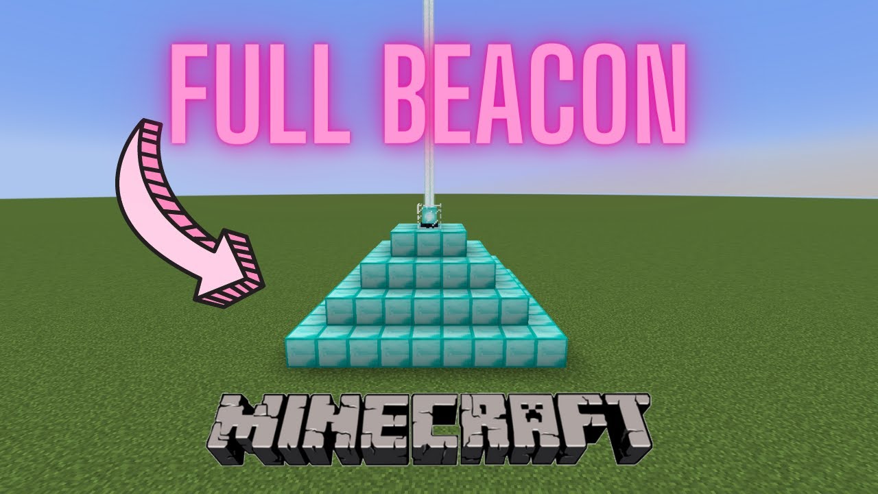 Minecraft Jak zbudować full beacon. PL - YouTube Jak Się Robi Beacon W Minecraft