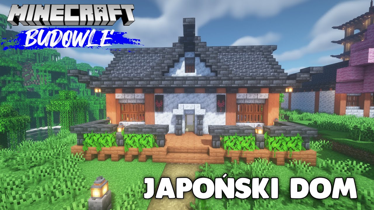 MINECRAFT - JAK ZBUDOWAĆ JAPOŃSKI DOM - MINECRAFT BUDOWLE #41 - YouTube Dom Japonski W Manikraft 1 20