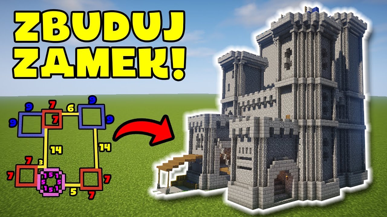 MINECRAFT: JAK ZBUDOWAĆ ZAMEK *CAŁOŚĆ* #62 - YouTube Jak Rozmnożyć Pande W Minecraft