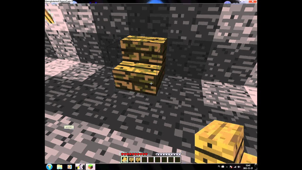 Minecraft - Jak zrobic krzeslo [HD] - YouTube Jak Sie Robi Krzeslo W Minecraft